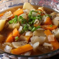 Easy Oven-Simmered Potatoes, Carrots and Onions recipe