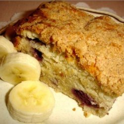 Banana Sour Cream Crumb Cake recipe