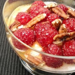 Greek Yogurt Dessert With Honey and Strawberries recipe