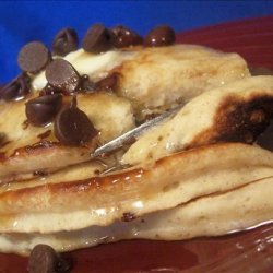 Chocolate Chip Banana Pancakes recipe