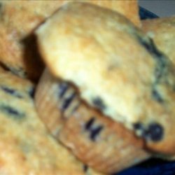 Blueberry Coffee Cake Muffins recipe