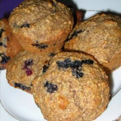 Blueberry Flax Muffins recipe