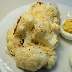 Roasted Cauliflower With Parmesan Cheese recipe