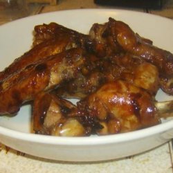 Best Sticky Chicken Wings recipe