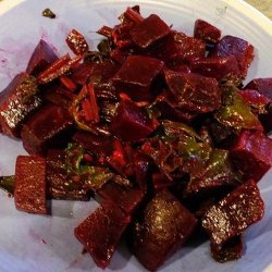 Beet Greens with Beets recipe