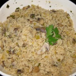 Mushroom Oven Rice recipe