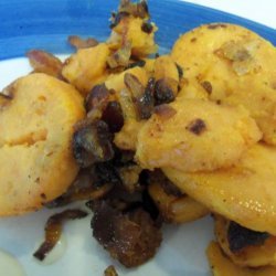 Yummy Bacon Sweet Potatoes recipe