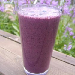 Blueberry and Green Tea Smoothie recipe