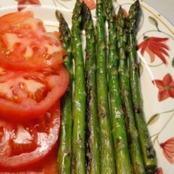 Seasoned Grilled Asparagus recipe