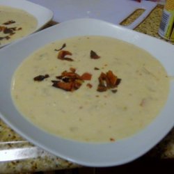 Savory Cheese Soup (Slow Cooker) recipe