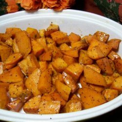 Oven Roasted Honey-Glazed Sweet Potatoes recipe