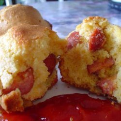 Easy and Quick Corn Dog Muffins recipe
