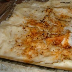 Thanksgiving Rush Mashed Potato Casserole recipe
