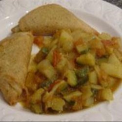Potato & Zucchini Curry recipe