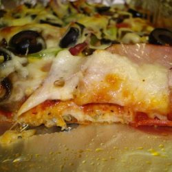 Low Carb Deep Dish Pizza recipe