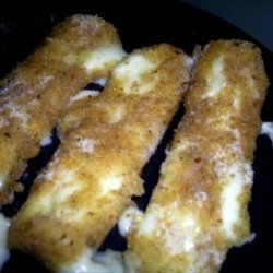 Baked Mozzarella Cheese Sticks recipe