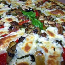Diva-Licious Pesto Pizza recipe