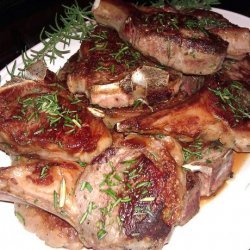 Simple Rosemary Lamb Chops recipe