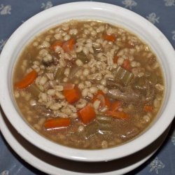 Wild Mushroom and Barley Soup recipe