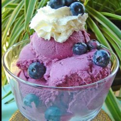 Blueberries and Cream Ice Cream recipe