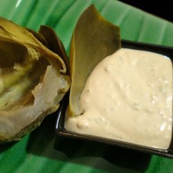 Mom's Best Dipping Sauce for Steamed Artichoke recipe