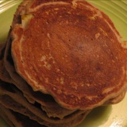 Whole Wheat Cinnamon Apple Pancakes recipe