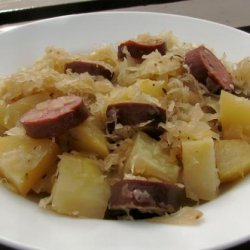 Grandpa's Sauerkraut and Kielbasa recipe