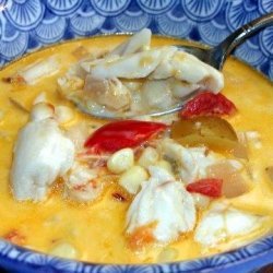 Corn, Crab, and Chipotle Chowder recipe