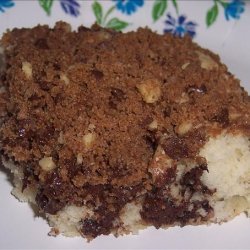 Chocolate Coffee Cake With Chocolate Streusel Topping recipe
