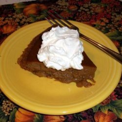 Paula Deen's Apple Butter Pumpkin Pie recipe
