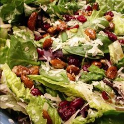 Cranberry Almond Lettuce Salad recipe