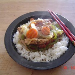 Honey Pork Oriental recipe
