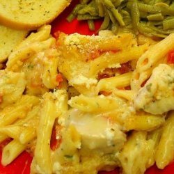 Italian Baked Chicken and Pasta recipe