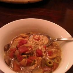 Crock Pot Artichoke, Chicken and Olives recipe