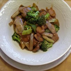 Pork and Broccoli Stir-Fry II recipe