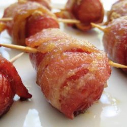 Hot Dog and Bacon Roll-Ups recipe
