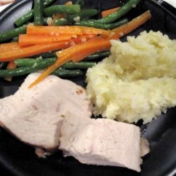 Green Beans and Carrots Sauteed in Butter and Garlic recipe