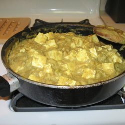 Banana Tofu Curry recipe