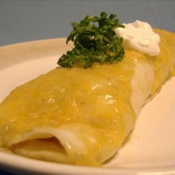 Speedy Cheese and Chicken Enchiladas recipe