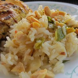 Jasmine Rice With Caramelized Green Onions recipe