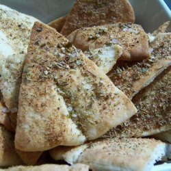 Savory Pita Chips recipe