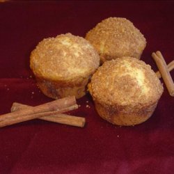 Sour Cream Cinnamon Nut Muffins recipe