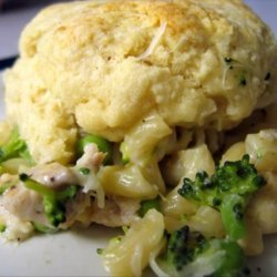 Healthy and Easy Chicken and Biscuits Casserole recipe
