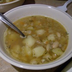 Mediterranean White Bean Soup recipe
