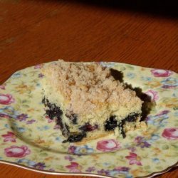 The Absolute Best Moist Buttery Blueberry Coffee Cake recipe