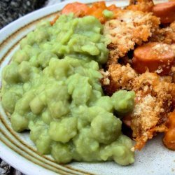Irish  matter of Fact Peas  (Mushy Peas) recipe