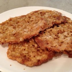 Lacy Oatmeal Crisp Cookies recipe