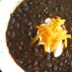 Instant Black Bean Soup recipe
