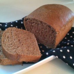 Iron Mike's Dark Rye Bread (Bread Machine) recipe