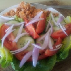 Cucumber, Tomato and Red Onion Salad recipe